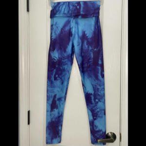 Blue Tie Dye Legging